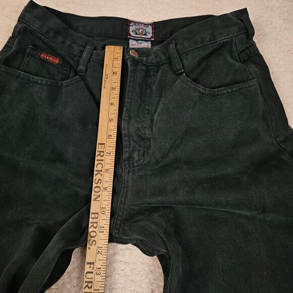 Golden Star Jeans Women’s Size 30 Green 90s Wide Leg High Rise Mom Jeans - Picture 5 of 15
